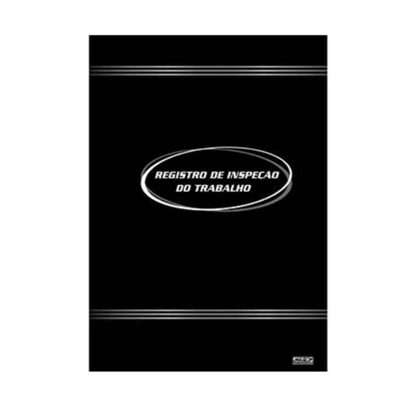 Livro de Inspeção do Trabalho 50 Folhas - São Domingos