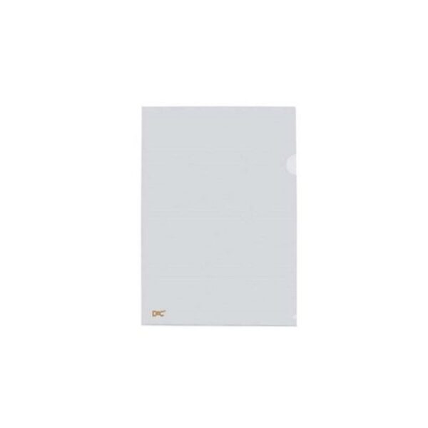 Pasta L A4 Incolor - Pacote com 10 unidades - Dac