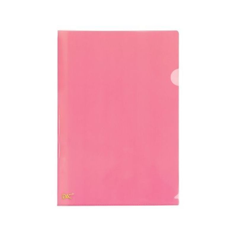 Pasta L A4 Vermelha - Pacote com 10 unidades - Dac