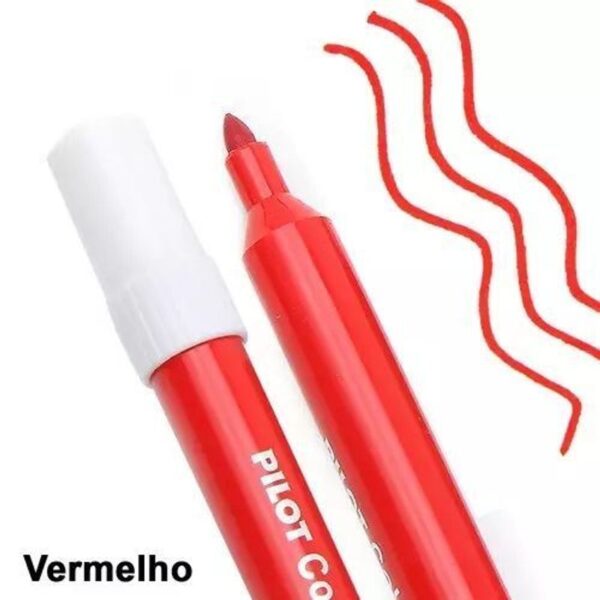 Pincel Color 850 Jr Vermelho 4.0 - Pilot - Imagem 2