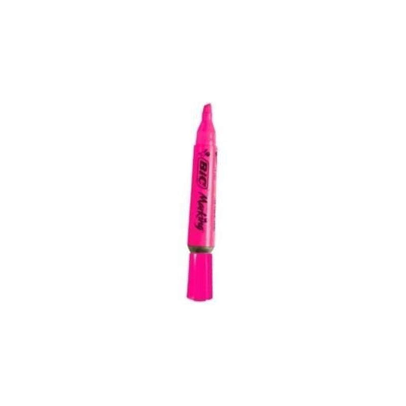 Pincel Marca Texto Rosa - Bic