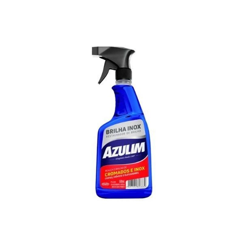 Brilha Inox 500ml Azulim