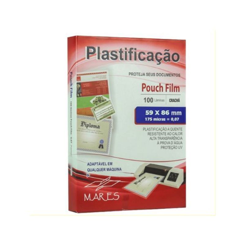 Plástico para Plastificação Polaseal A3 0,07 mm - Mares