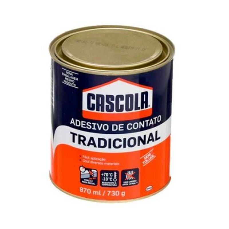 Cascola Tradicional S/Toluol 730g com 12 Unidades