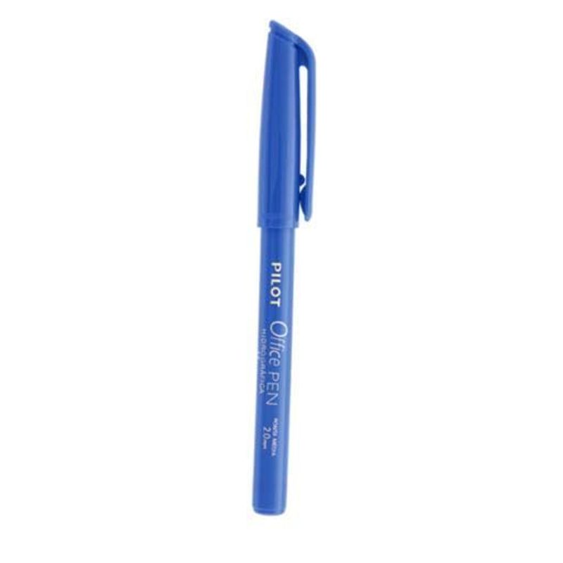 Caneta Hidrográfica Office Pen 2.0 Azul - Pilot