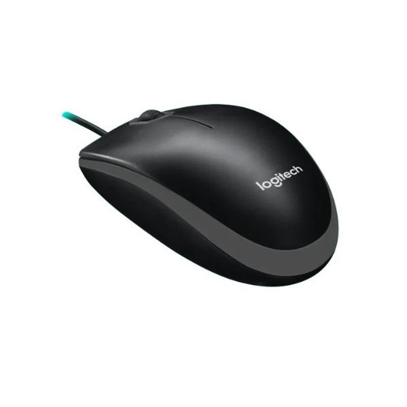 Mouse USB B100 Preto Logitech - Imagem 4