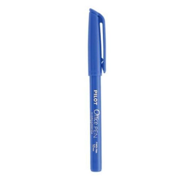 Caneta Hidrográfica Office Pen 1.0 Azul