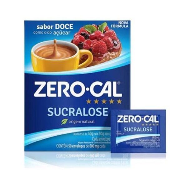 Adoçante Zero Cal Sucralose C/50 Sachês