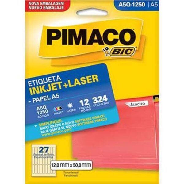 Etiqueta A5Q-1250 - Pimaco