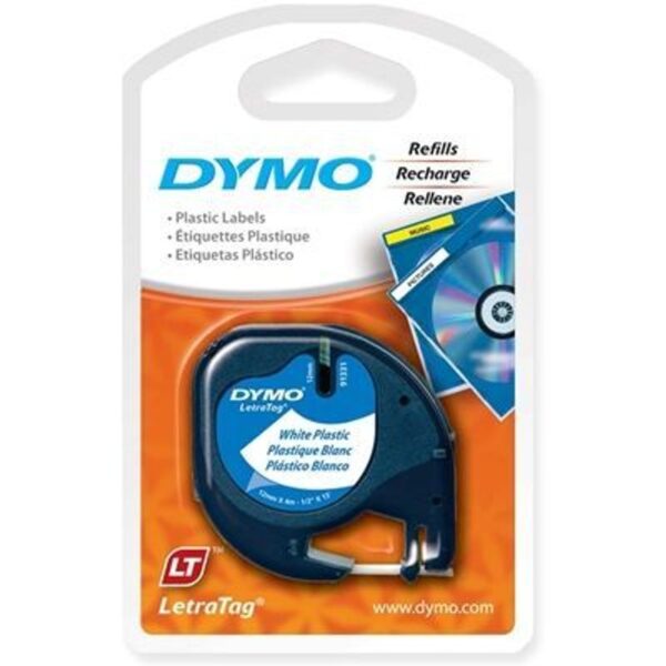 Fita para Rotulador PT/BR 12X4 91331 - Dymo