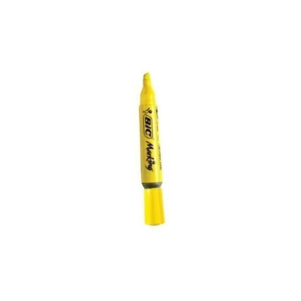 Pincel Marca Texto Amarelo Bic