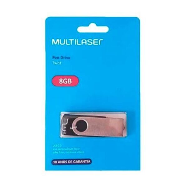 Pen Drive 8GB - Multilaser