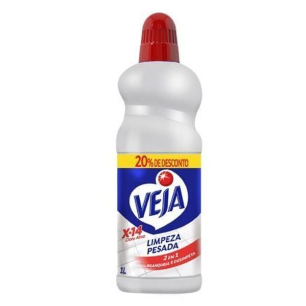 Limpador Pesado X-14 com Cloro 1L - Veja