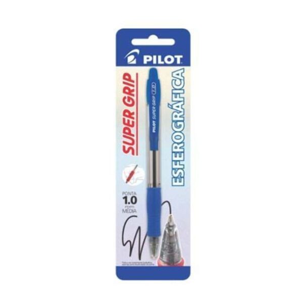 Caneta Esferográfica S-Grip BPGP-10R 0.7 Azul - Pilot