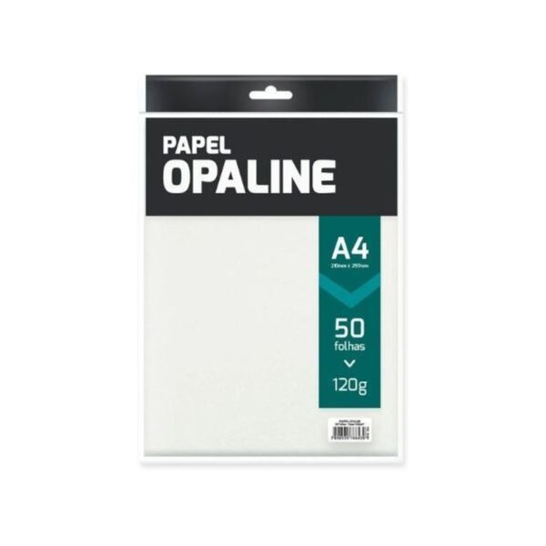 Papel Opaline A4 120G 50 Folhas - Menno