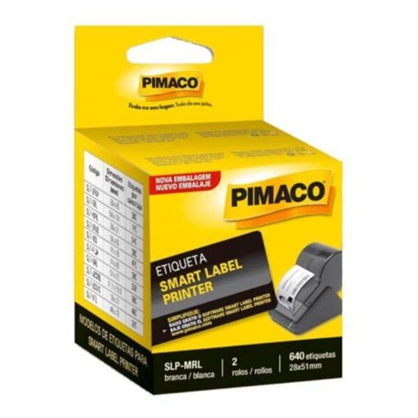 Etiqueta SLP MRL 28x51mm - Pimaco