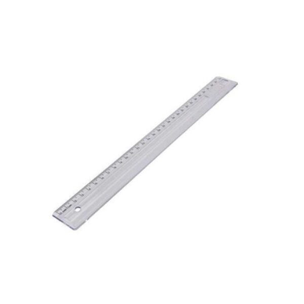 Régua Acrílica de 30cm Dellocolor Cristal - Dello